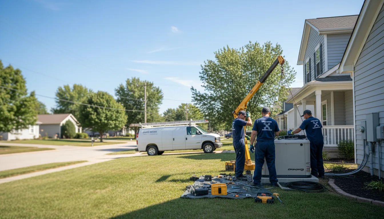 Generator Installation in Vallejo, CA near me